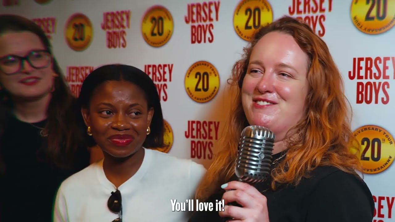 Jersey Boys UK Tour - First Performance