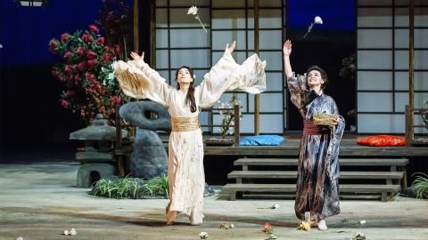 Production shot from Madama Butterfly