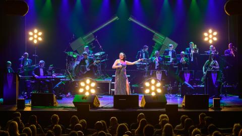 James Bond Spectacular performing on stage