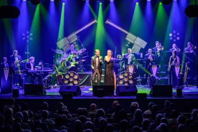 James Bond Spectacular performing on stage